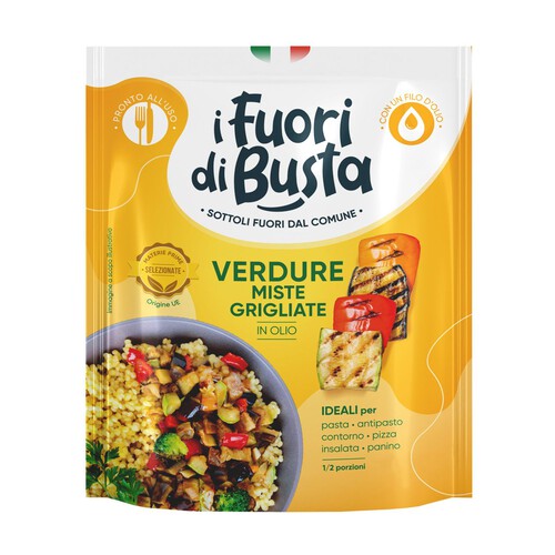 Warzywa grillowane w oleju słonecznikowym I Fuori Di Busta 100 g