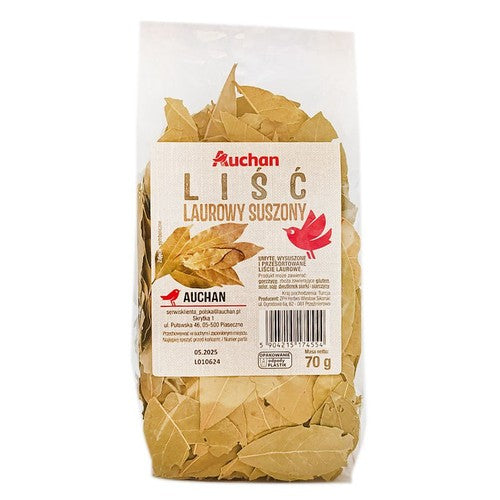 Liść laurowy suszony Auchan 70 g