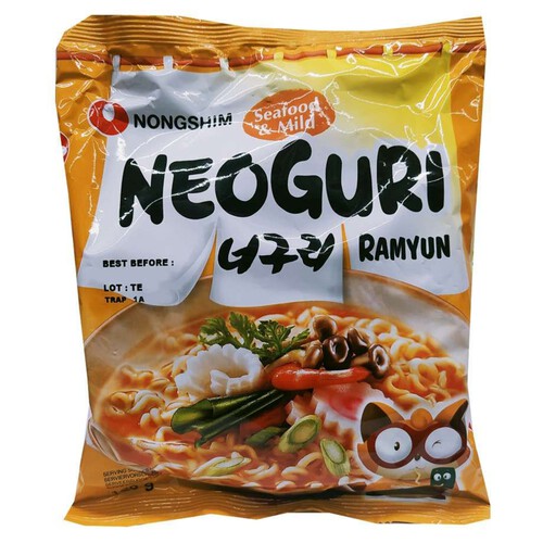Zupa instant owoce morza łagodna Nongshim 120 g