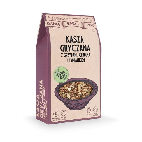 Kasza gryczana z grzybami Dania Babci Zosi 250 g