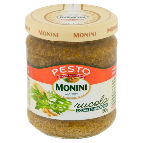Pesto rucola z oliwą z oliwek Monini Monini 190 g
