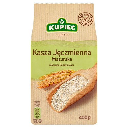 Kasza jęczmienna średnia perłowa Kupiec 400 g