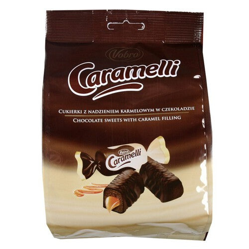 Caramelli Cukierki z nadzieniem karmelowym Vobro 200 g