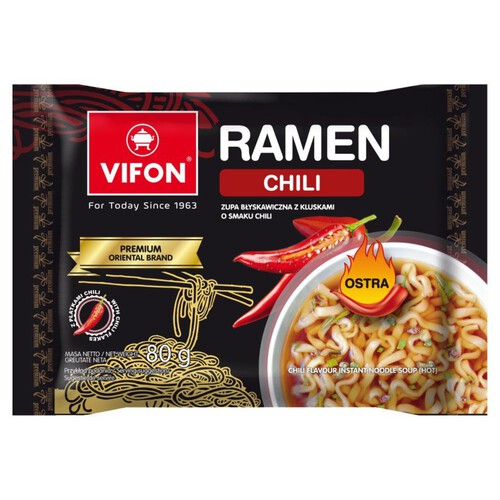 Ramen Zupa z kluskami o smaku chili Vifon 80 g