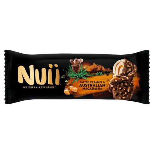 Lody Słony karmel & Australijskie orzeczy makadamia Nuii 90 ml