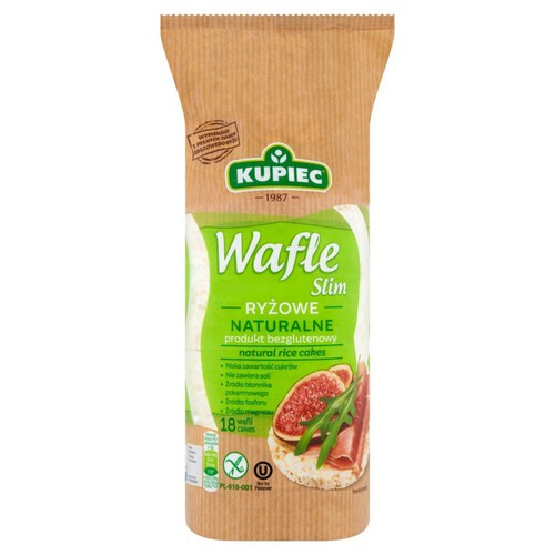 Wafle ryżowe naturalne Kupiec 90 g