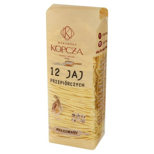 Makaron krajanka z jaj przepiórczych z kurkumą Animak 250 g