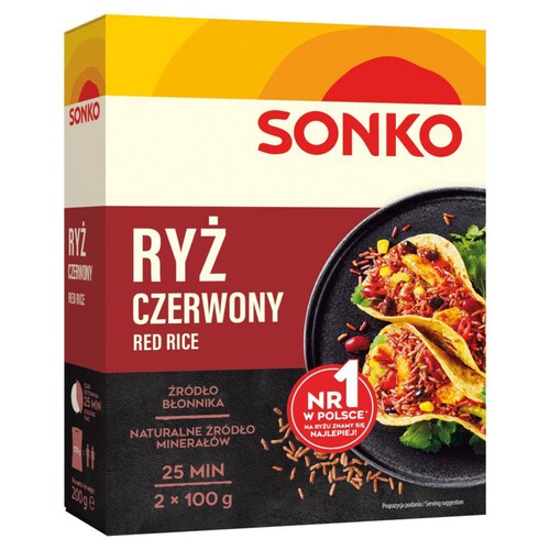Ryż czerwony Sonko 2 x 100 g