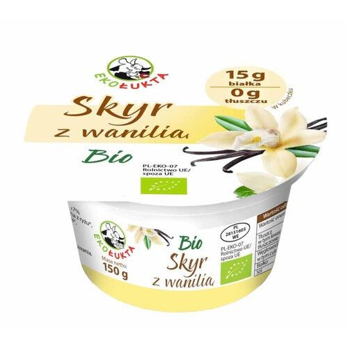 BIO Jogurt Skyr z wanilią   EKOŁukta 150 g