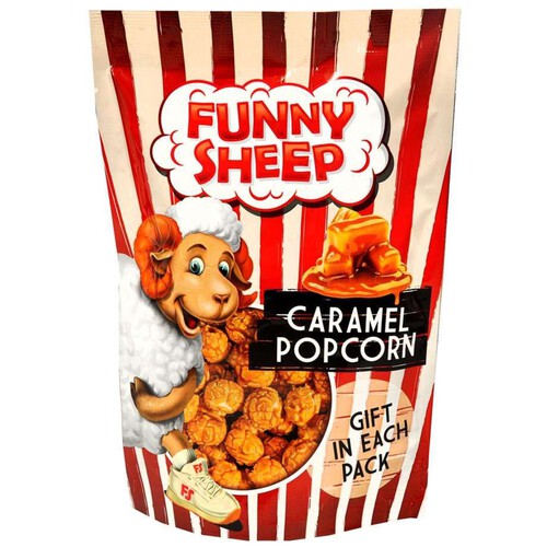 Popcorn w karmelu Funny Sheep 100 g