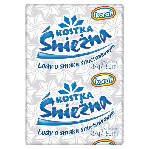 Lody śmietankowe w waflu Koral 180 g