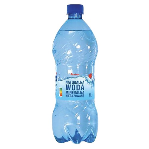 Naturalna woda mineralna niegazowana Auchan 1 l
