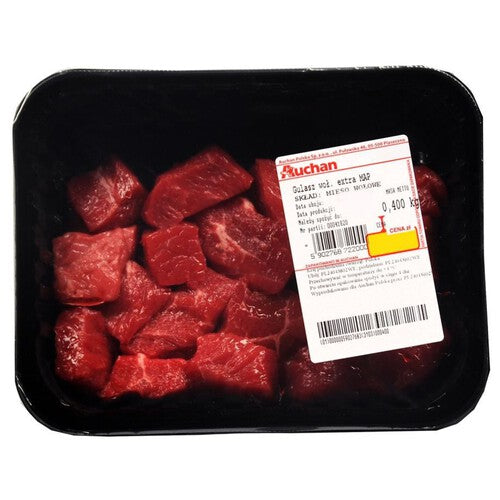 Gulasz wołowy extra MAP Auchan 400 g