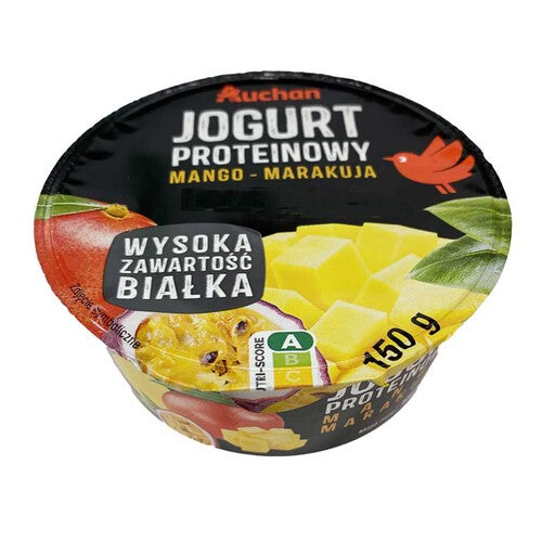 Jogurt Proteinowy mango - marakuja  Auchan 150 g