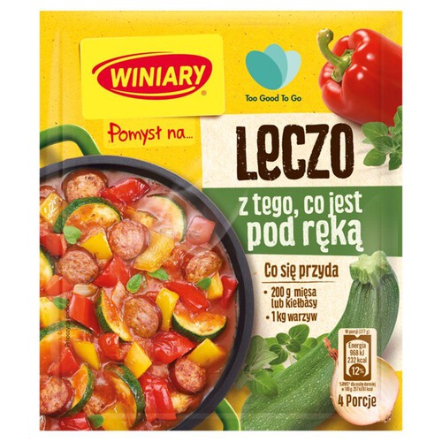 Pomysł na...Leczo zero waste Winiary 35 g
