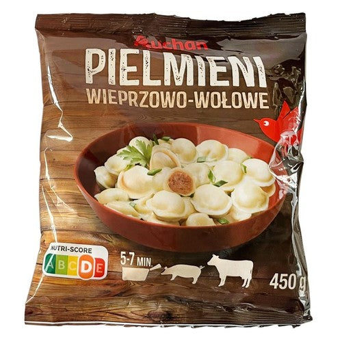Pielmieni wieprzowo - wołowe Auchan 450 g