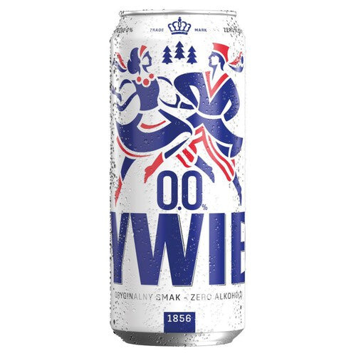 Piwo jasne pasteryzowane alk.0.0% obj. Żywiec 500 ml