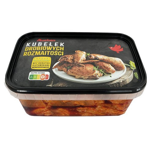 Kubełek grillowych rozmaitości Auchan na wagę ok. 1.9 kg