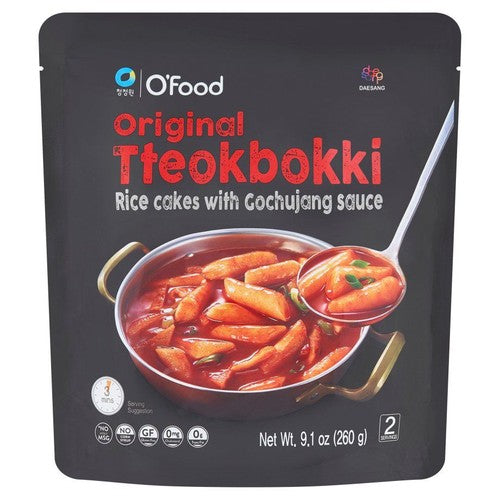 Tteokbokki - kluski ryżowe z pikantnym sosem gochujang O'Food 260 g