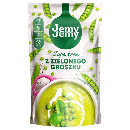 Zupa krem z zielonego groszku JemyJemy 375 g