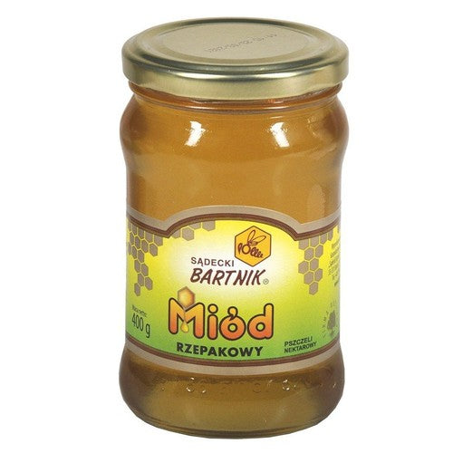 Miód rzepakowy pszczeli rzepakowy Sądecki Bartnik 400 g