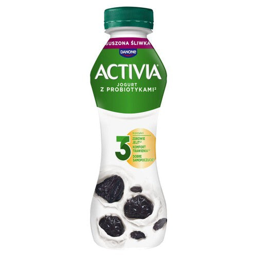 Jogurt pitny o smaku śliwki Activia 280 g