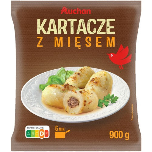 Kartacze z mięsem Auchan 900 g