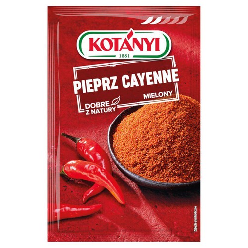 Pieprz cayenne mielony  Kotányi 25 g