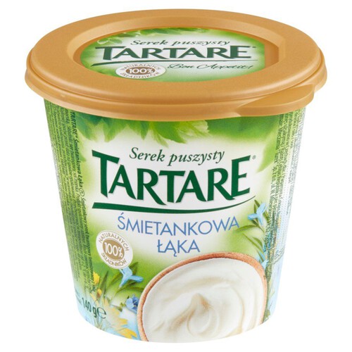 Serek puszysty Śmietankowa Łąka Tartare 140 g