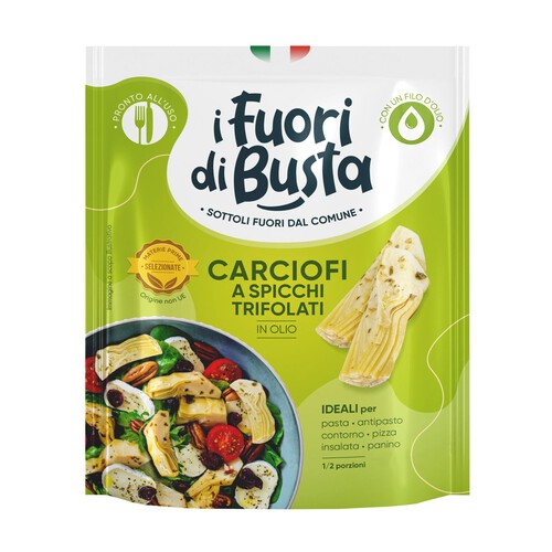 Karczochy w ćwiartkach w oleju słonecznikowym I Fuori Di Busta 100 g