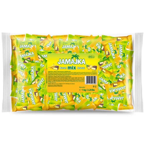 Cukierki Jamajka mix Banana  Vobro 1 kg