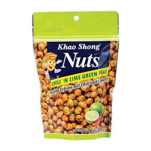 Groszek zielony z chili i limetką KHAO SHONG 120 g