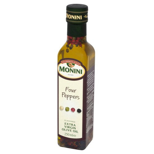 Oliwa z oliwek Extra Virgin o smaku czterech pieprzy Monini 250 ml