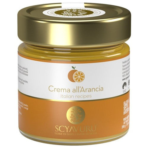 Krem o smaku pomarańczowym  Scyavuru 200 g