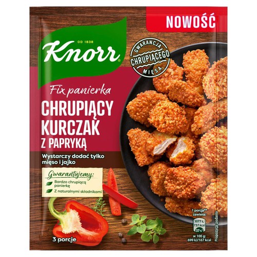 Fix Panierka chrupiący kurczak z papryką Knorr 70 g