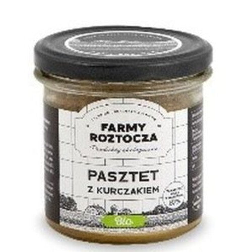 BIO Pasztet z kurczaka Farmy Roztocza 180 g