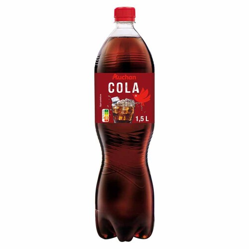 Napój gazowany o smaku cola Auchan 1,5 l