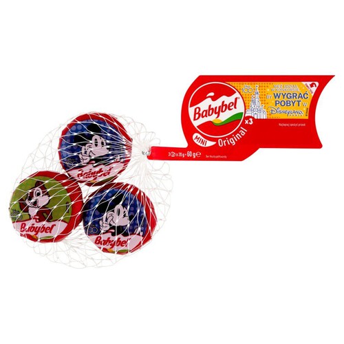 Mini ser tłusty półtwardy Babybel 60 g