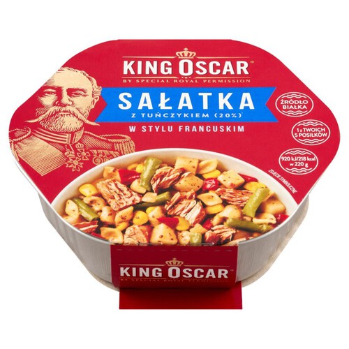 Sałatka z tuńczykiem w stylu francuskim King Oscar 220 g