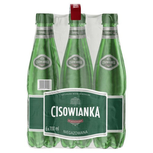 Woda mineralna niegazowana średniozmineralizowana Cisowianka 6 x 700 ml