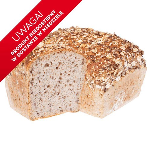 Chleb żytni z ziarnami Piekarnia Auchan 500 g