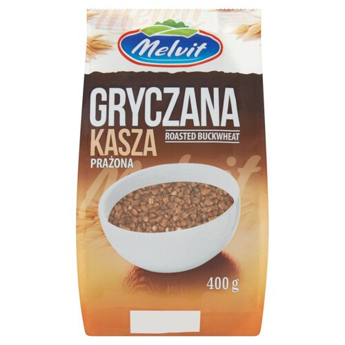 Kasza gryczana prażona Melvit 400 g