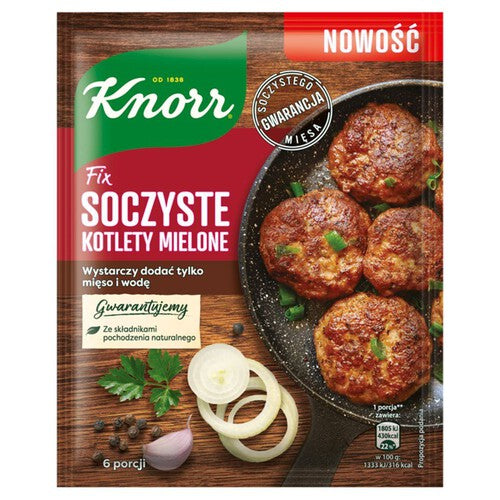 Fix do soczystych kotletów mielonych Knorr 70 g