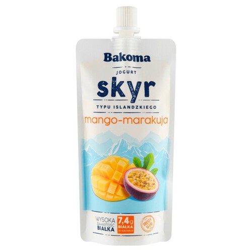 Jogurt Skyr o smaku mango-marakuja Bakoma 120 g