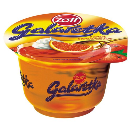 Galaretka o smaku pomarańczowym Zott 175 g
