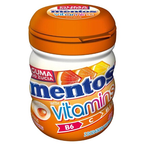 Gumy do żucia z witaminami  Mentos 50 g
