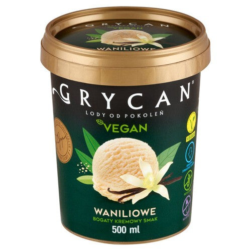 Vegan lody o smaku waniliowym Grycan 500 ml