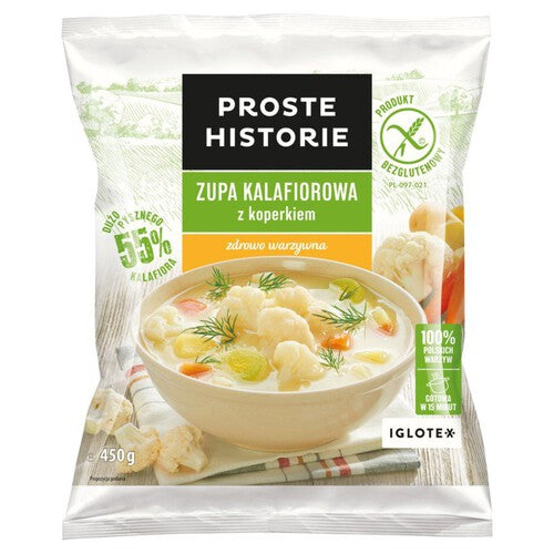 Zupa kalafiorowa z koperkiem Proste Historie 450 g