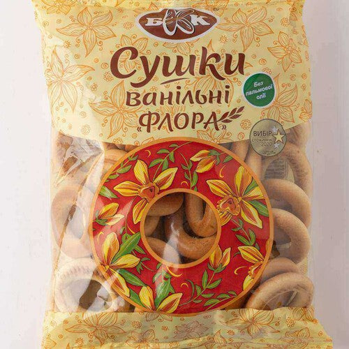 Obwarzanki o smaku waniliowym BKK 300 g