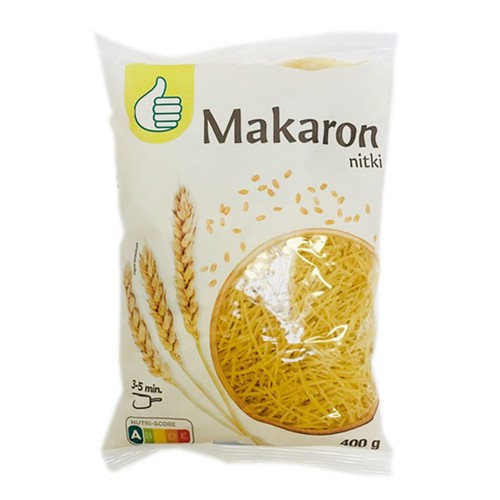 Makaron nitki Auchan 400 g